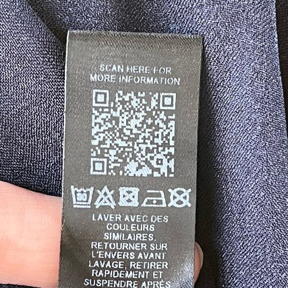 ASOS DESIGN Cowl Neck Mini Dress With Drape Skirt Blue Satin Size 14. NEW - Picture 15 of 15